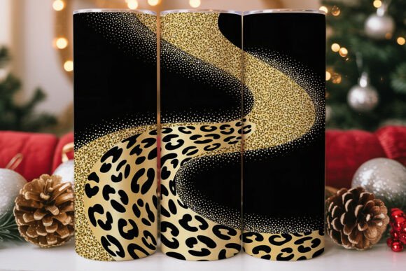 Black Gold Leopard Tumbler Wrap Review