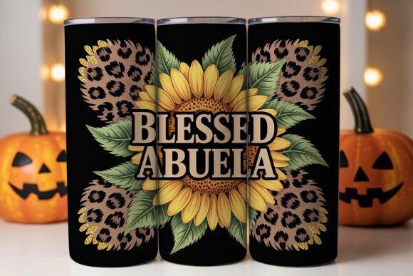 Blessed Abuela Tumbler Wrap