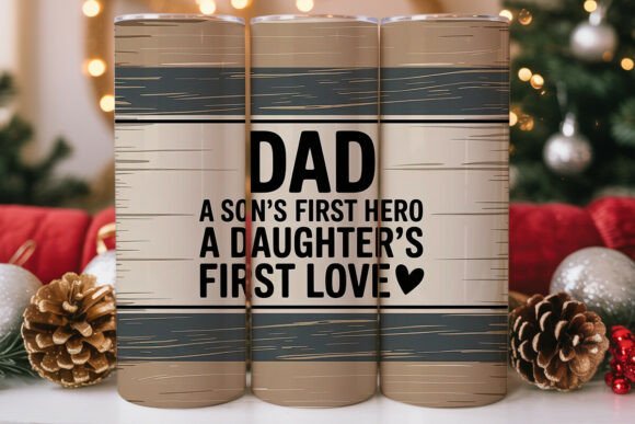 Dad Son Daughter Tumbler Wrap PNG Review