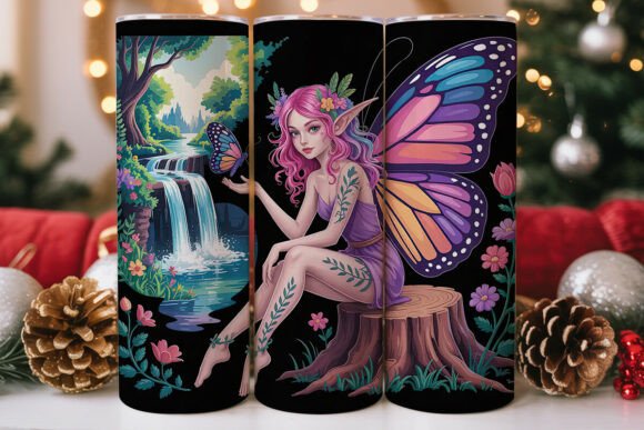 Enchanted Fairy Tumbler Wrap PNG Review