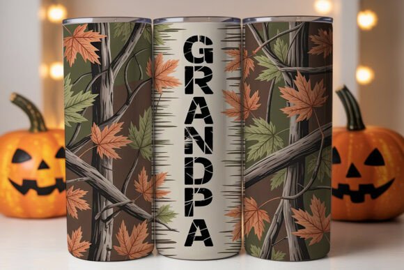 Grandpa Camouflage Tumbler Wrap Review