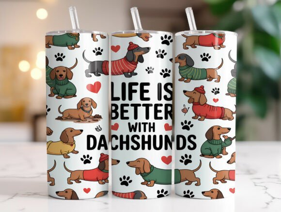 Life Better with Dogs Dachshund Tumbler Review