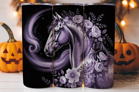 Mystical Horse Nebula 20oz Tumbler Wrap