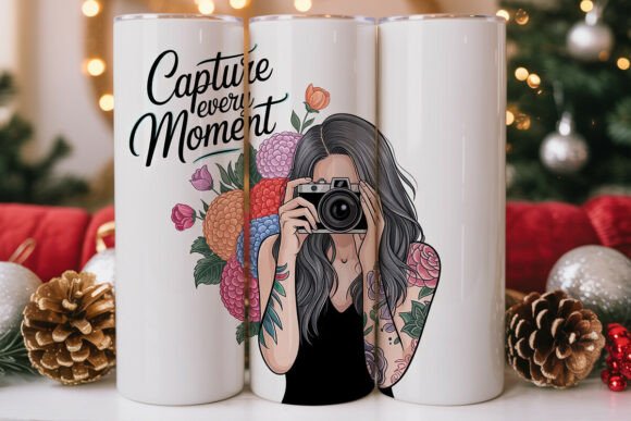 Photographer Girl 20oz Tumbler Wrap Review