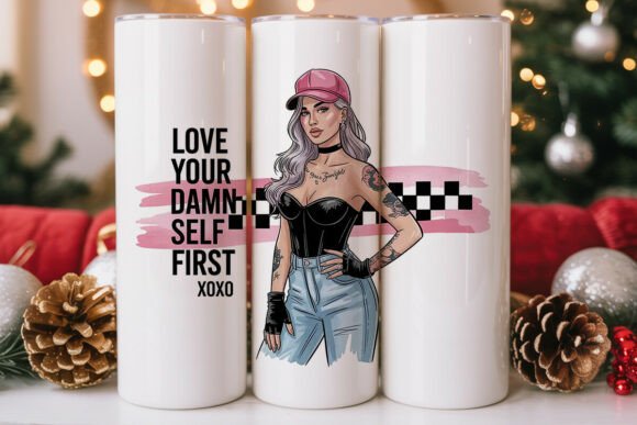 Self-Love Queen Tumbler Wrap Design Review