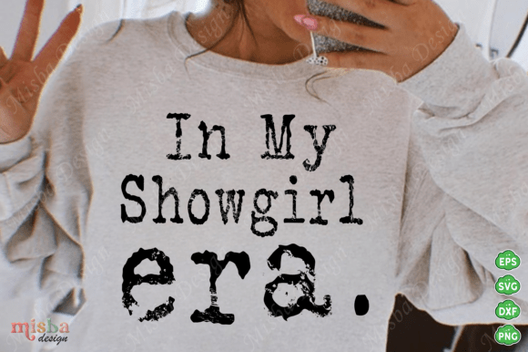 Showgirl SVG PNG for Embroidery Projects