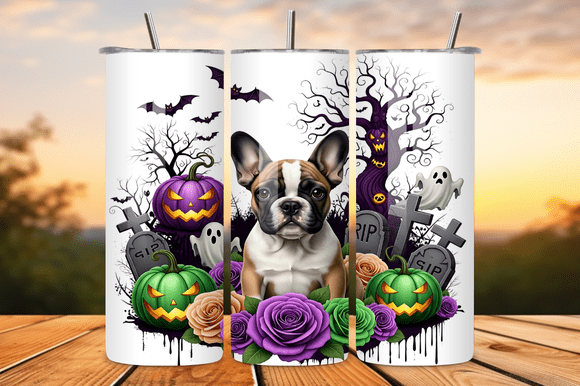 Spooky French Bulldog Tumbler Wrap Review