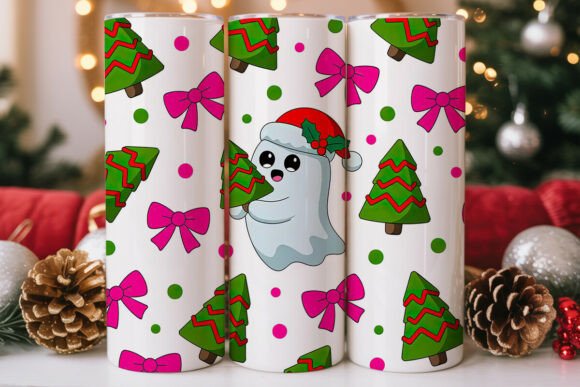 Spooky Kawaii Christmas Tumbler Wrap Design Review