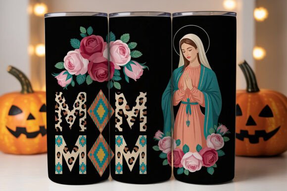 Virgin Mary Mom Tumbler Wrap
