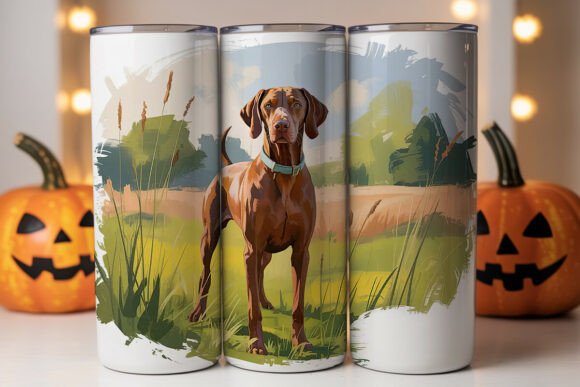 Vizsla Dog Watercolor Tumbler Wrap Review