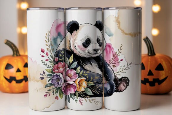 Watercolor Panda Tumbler Wrap Review